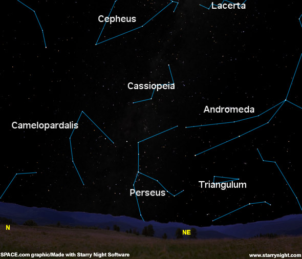 Viewer's Guide: Perseid Meteor Shower Peaks Aug. 11-12